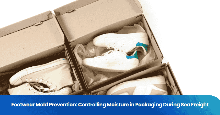 Footwear Mold Prevention: Controlling Moisture in Packaging During Sea Freight
